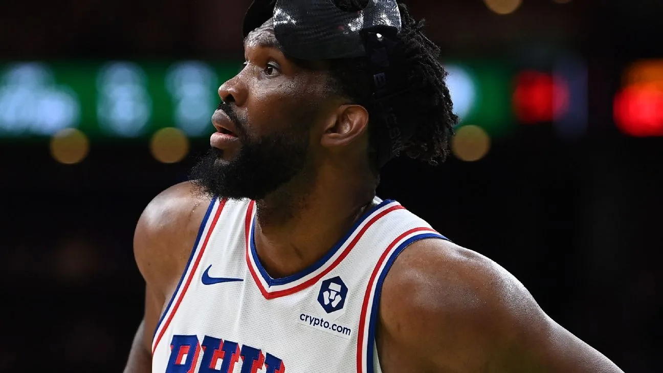 Philadelphia 76ers star Joel Embiid has been fined ,000 by the NBA